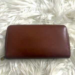 Longaberger NWOT vintage leather wallet